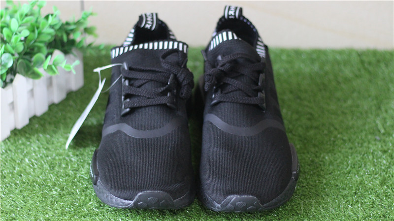 Adidas NMD R1 Primeknit Blackout Triple Black